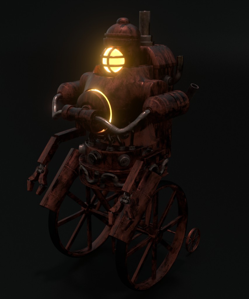 Steampunk Robot preview image 2